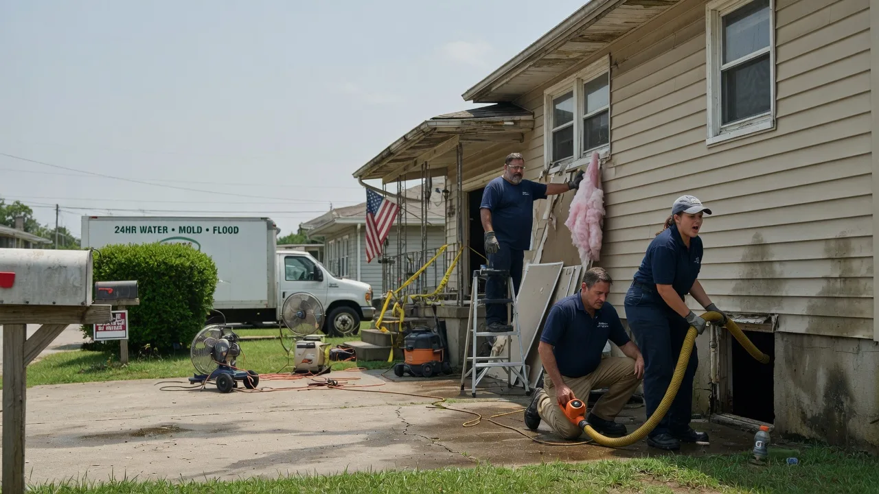 Water Damage Repair in Lewistown, IL near me